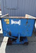 TS075 Skip 175kg load capacity, serial no. 63006, year of manufacture 2011, dimensions approx. 108cm