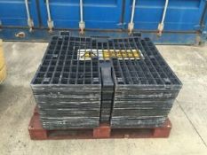 Quantity of plastic scaffold brick guards, free loading onto purchasers transport - yes, item