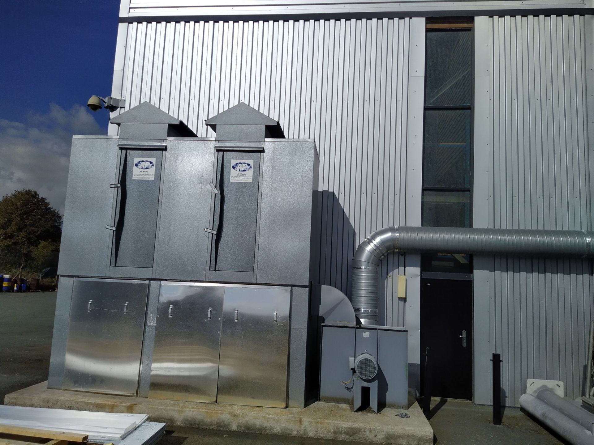 Air Plants Ltd 5/6 RHVLL Dust Extraction Unit, serial no. L945/8.95, free loading onto purchasers - Image 5 of 7