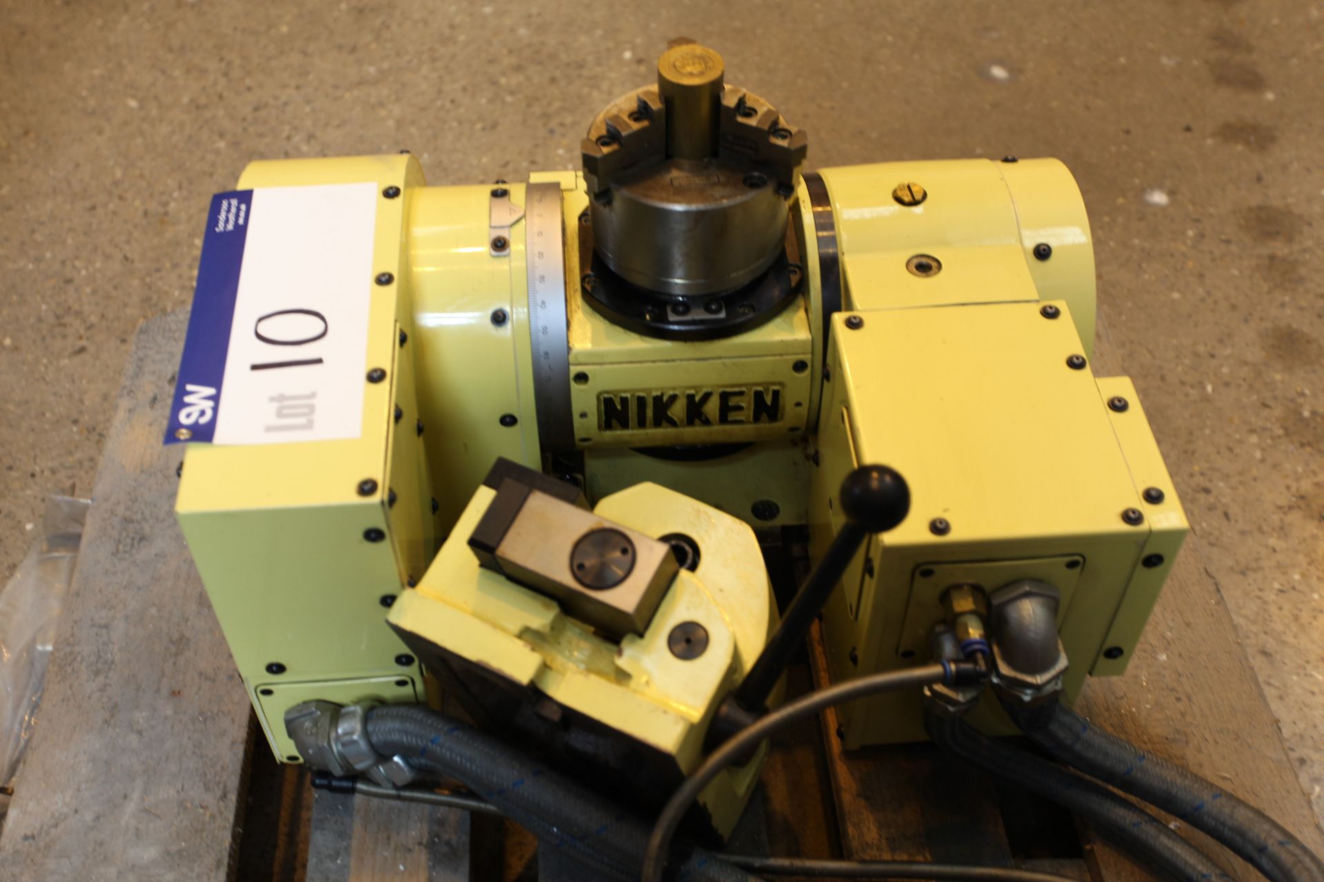 Nikken 5AX1200 / 9219-02350 COMPACT TILTING ROTARY TABLE, serial no. 0003R / H42500, year of - Image 3 of 8