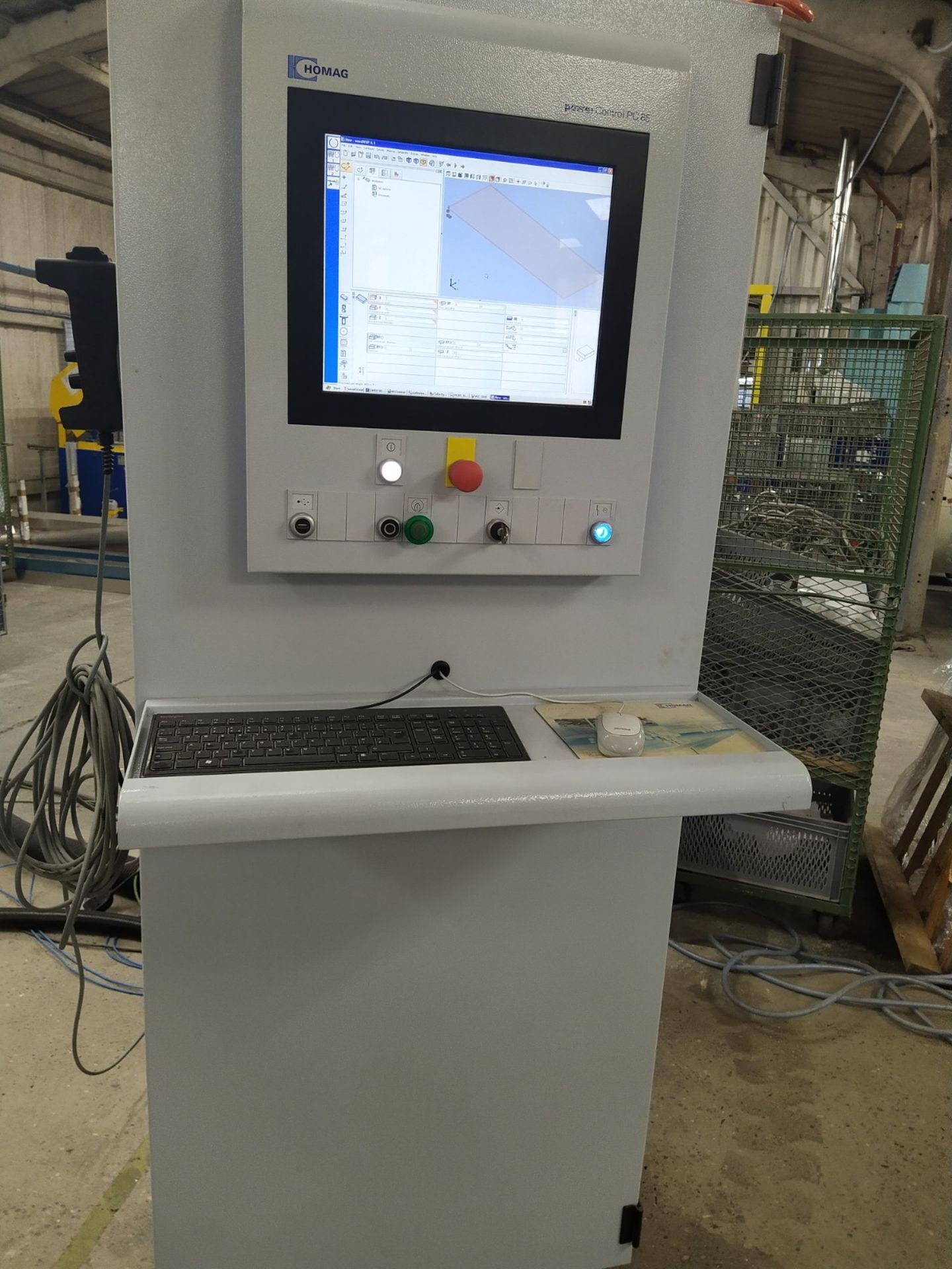 Homag 5 AXIS CNC PROFILINE BMG 511/74/19/F/R CNC PROCESSING CENTRE, serial no. 0-201-43-0250, year - Image 22 of 22