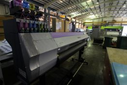 Mimaki JV33-160 Printer, serial no. K816D 059, year of manufacture 2011, free loading onto