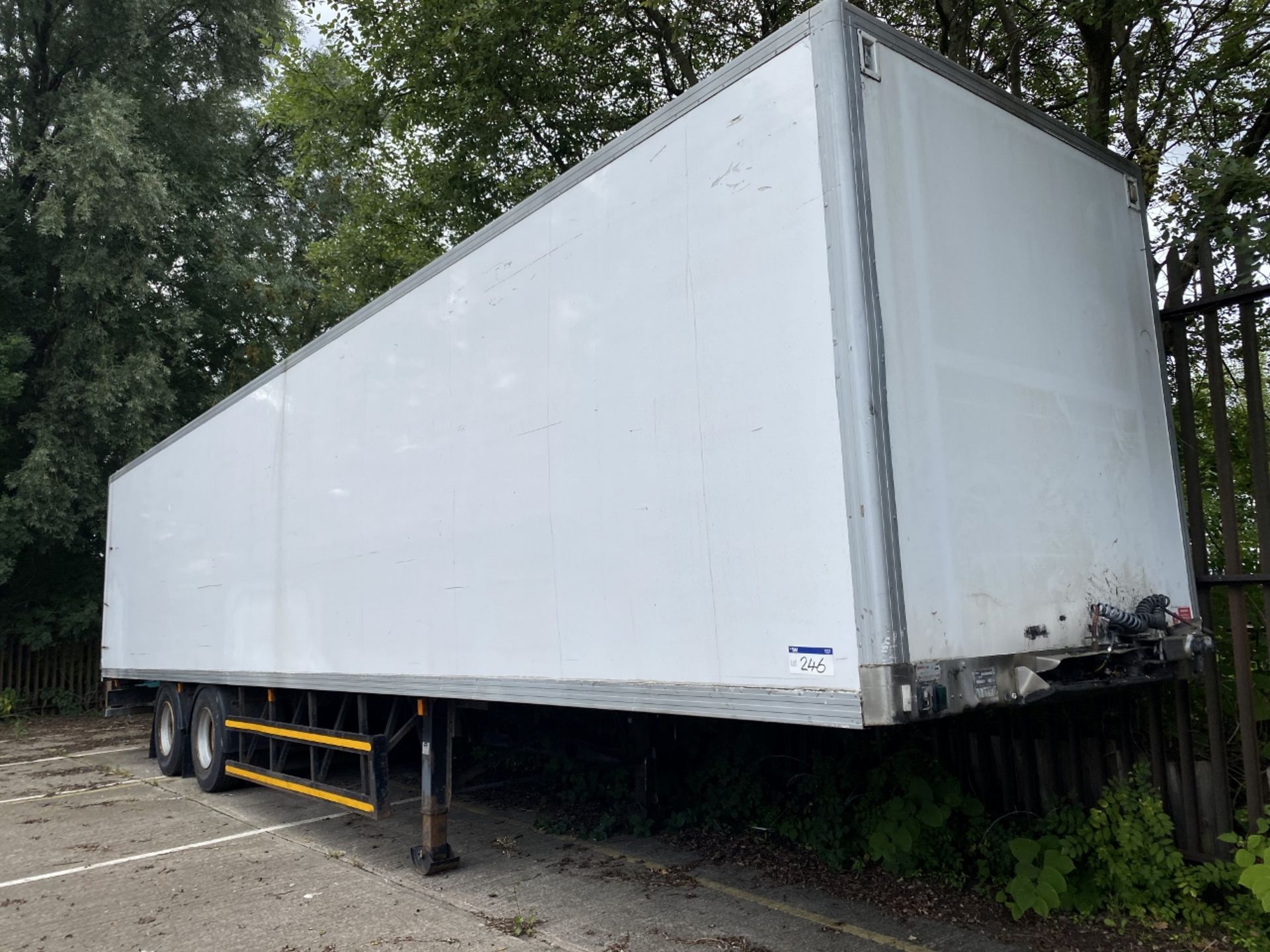 GRAU GA2 TANDEM AXLE SEMI-TRAILER (lot located at Briscoe Lane, Newton Heath, Manchester, M40 2NL) - Image 3 of 3