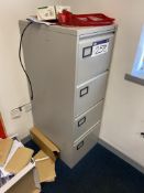 Four Drawer Steel Filing Cabinet (lot located at Briscoe Lane, Newton Heath, Manchester, M40 2NL)