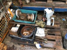 Assorted Equipment, on pallet