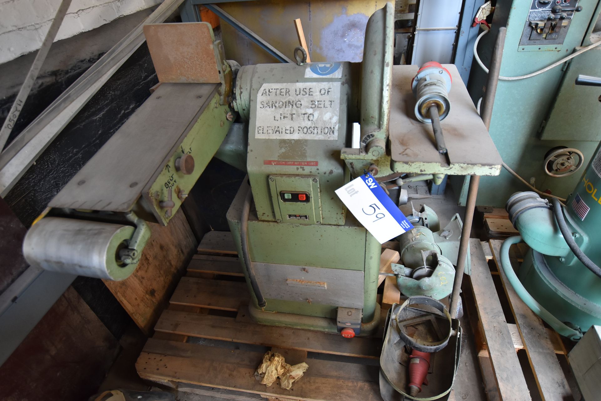 Wadkin Bursgreen Belt & Disc Sanding Machine - Image 2 of 2