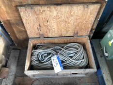 Assorted Rope, in timber crate