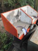 HME Two Station Brazing Unit, with dust extraction