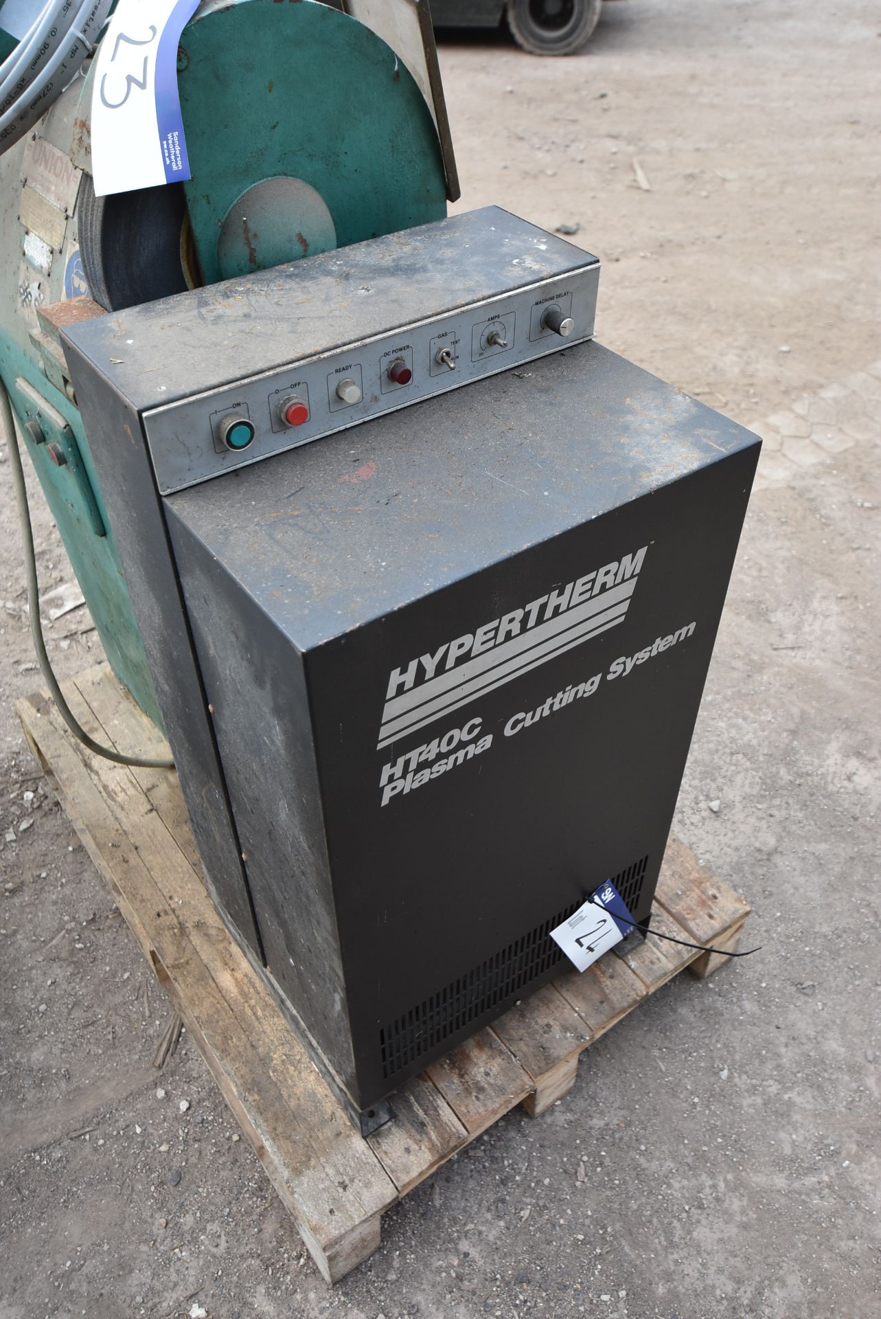 Hypertherm HT40C Plasma Cutting System Control Panel