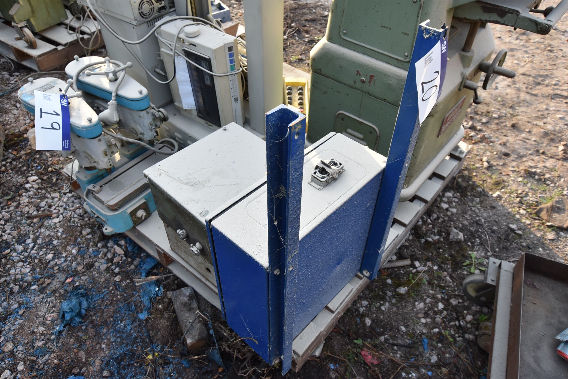 Three Electrical Control Panels