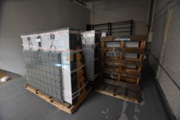 Approx. 108 Romag Power Glaz BIPV Solar Panels, mainly approx. 1m x 1.67m overall, each mainly 250W,