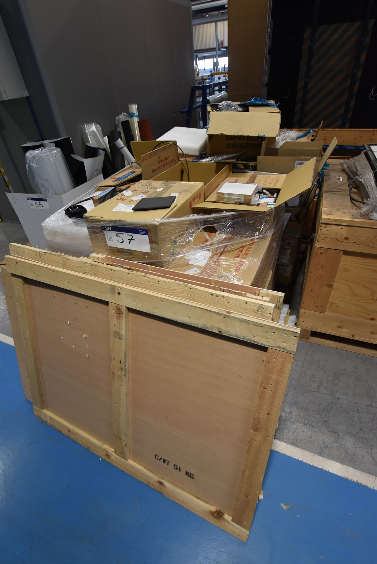 Assorted Cells & Components, on two pallets