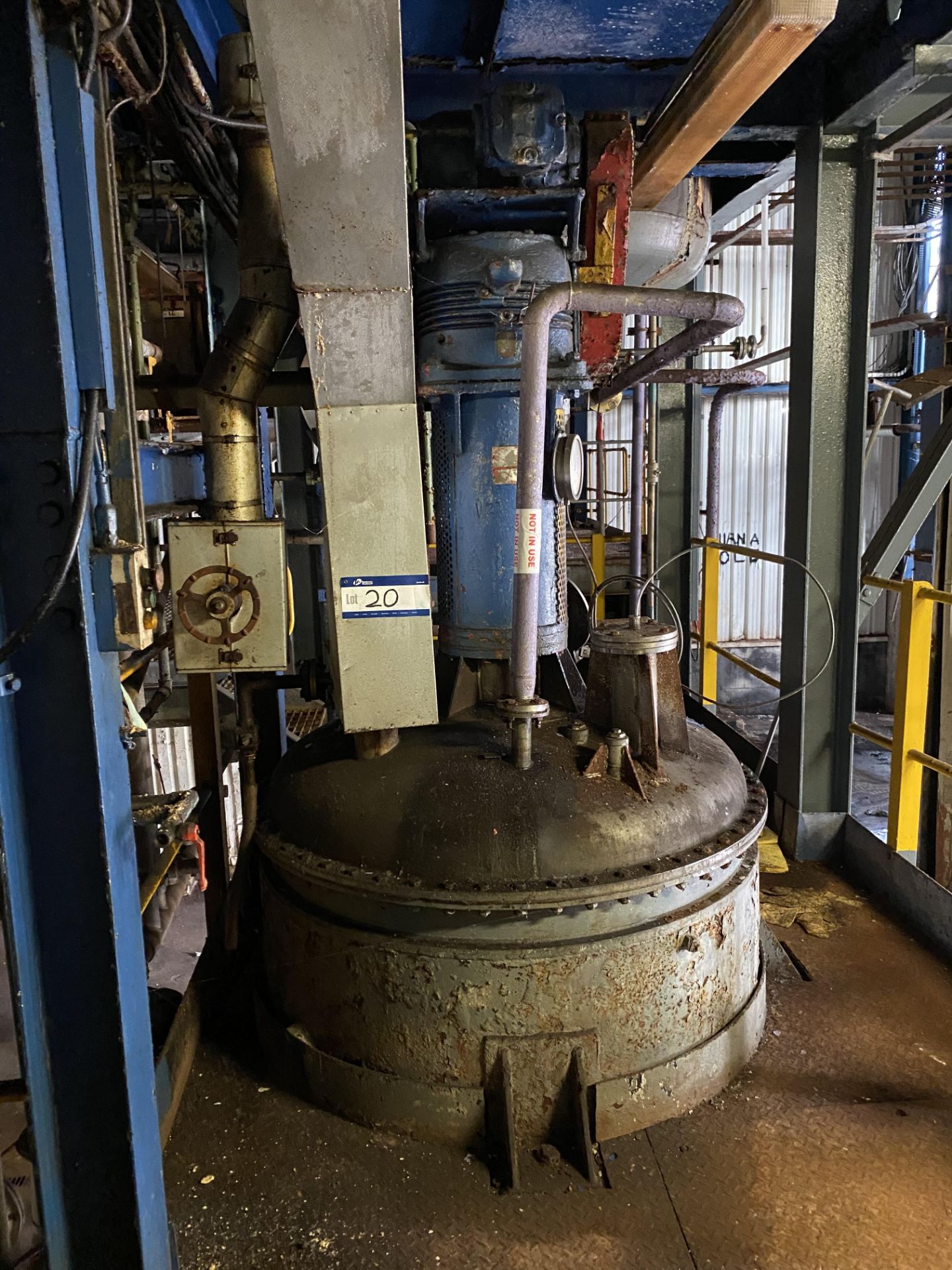 Matthew Hall Stainless Steel Reactor Vessel, with