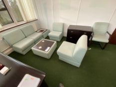 Waiting Area Furniture, including five fabric upho