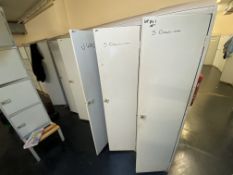Assorted Personnel Lockers, comprising nine single
