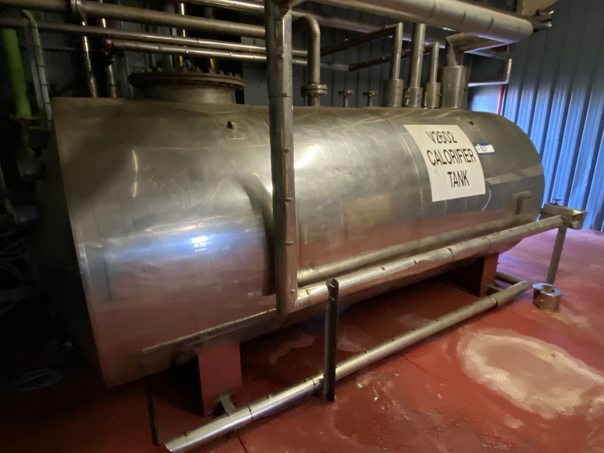 Pontifex Jacketed Stainless Steel Calorifier Tank, - Image 3 of 3