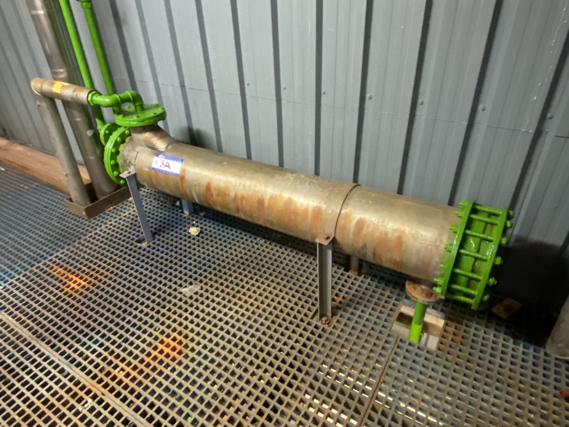 Stainless Steel Horizontal Shell & Tube Condenser - Image 2 of 2