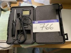 Airflow TA410 Air Velocity Meter, with carry case