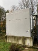 Watermiser Twin Water Cooling Tower, serial no. 12