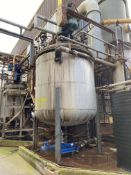 13,000 Litre Stainless Steel Vertical Cylindrical