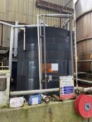 20,000 litre Plastic Storage Tank, with scrubber u