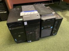 Four Assorted Personal Computers (hard disks remov