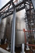 Insulated Stainless Steel 50,000 litre Storage Tan