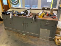 Workshop Bench, with fitted Record No. 6 engineers