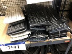 Quantity of Keyboards, as set out on shelf