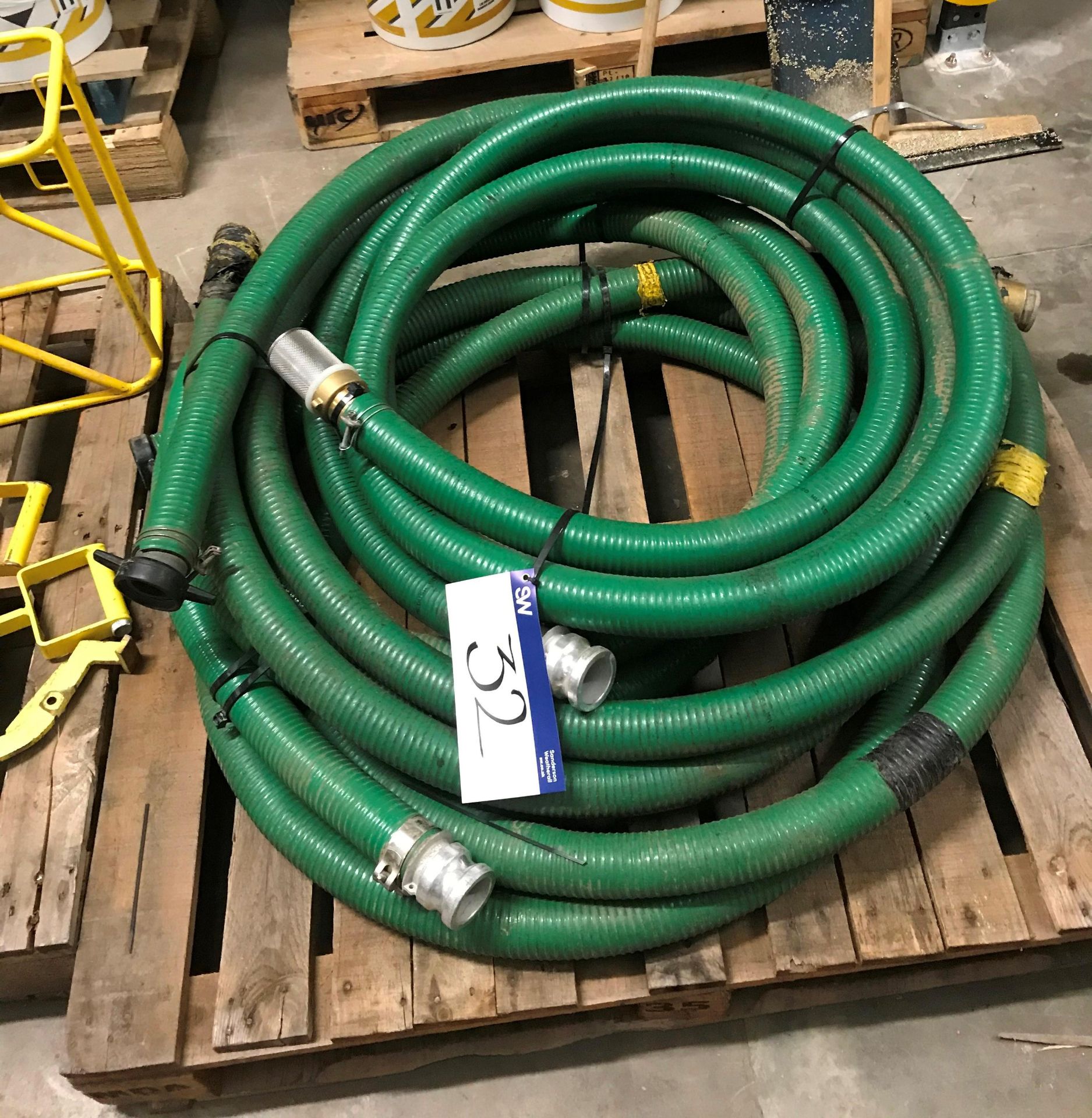 Three Reels of Medusa 51mm dia. Flexible Hose