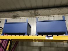 Five Fabricated Steel Stillages