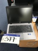 HP 840 Laptop (hard disc formatted), with Intel co