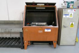 Cam Component Washing Unit, serial no. 1389, 240V