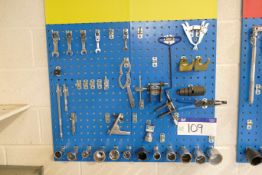 Tool Board, with contents