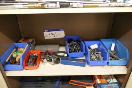 Assorted Tooling, as set out on one shelf of rack