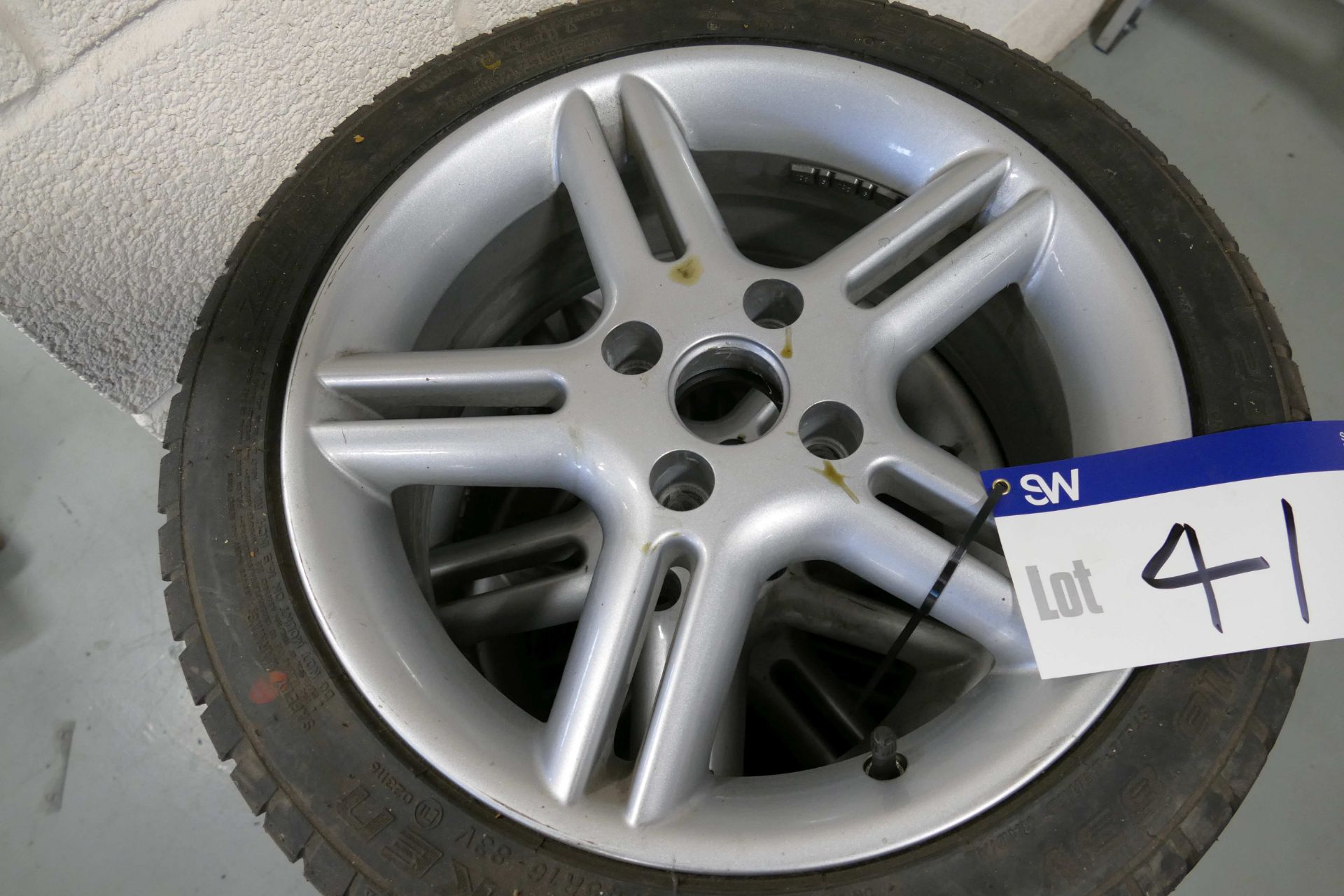 Four 205/45R16-83 Tyres, with alloy rims (understood to fit Ford Escort) - Image 2 of 6