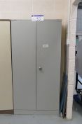 Romeo Vickers Double Door Steel Cabinet (contents excluded) (reserve removal until contents