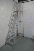 STG Eight Rise Alloy Warehouse Ladder