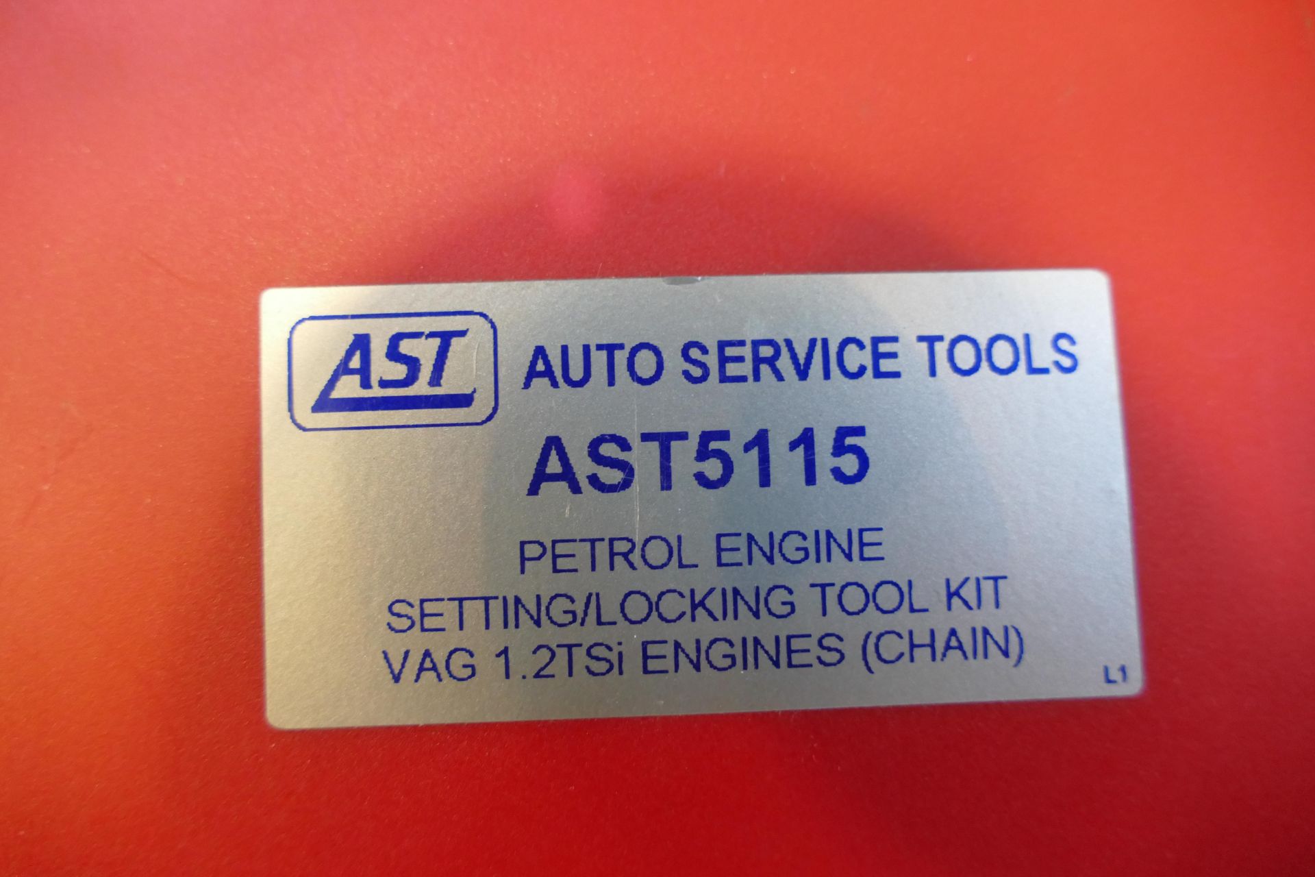 AST Tools Ltd AST5115 Petrol Engine Setting/ Locking Tool Kit (VAG 1.2 TSI engines) - Image 2 of 2