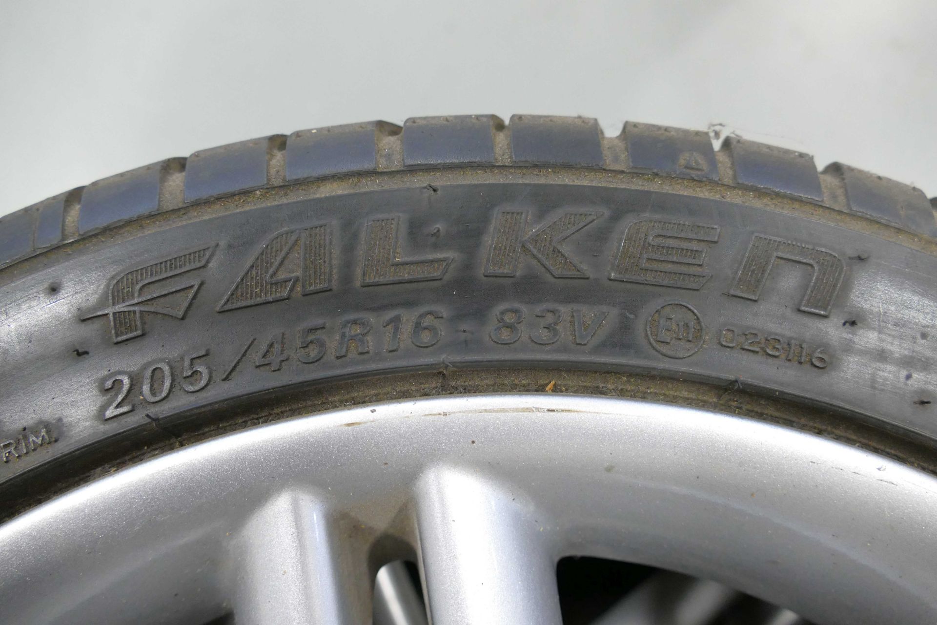 Four 205/45R16-83 Tyres, with alloy rims (understood to fit Ford Escort) - Image 5 of 6