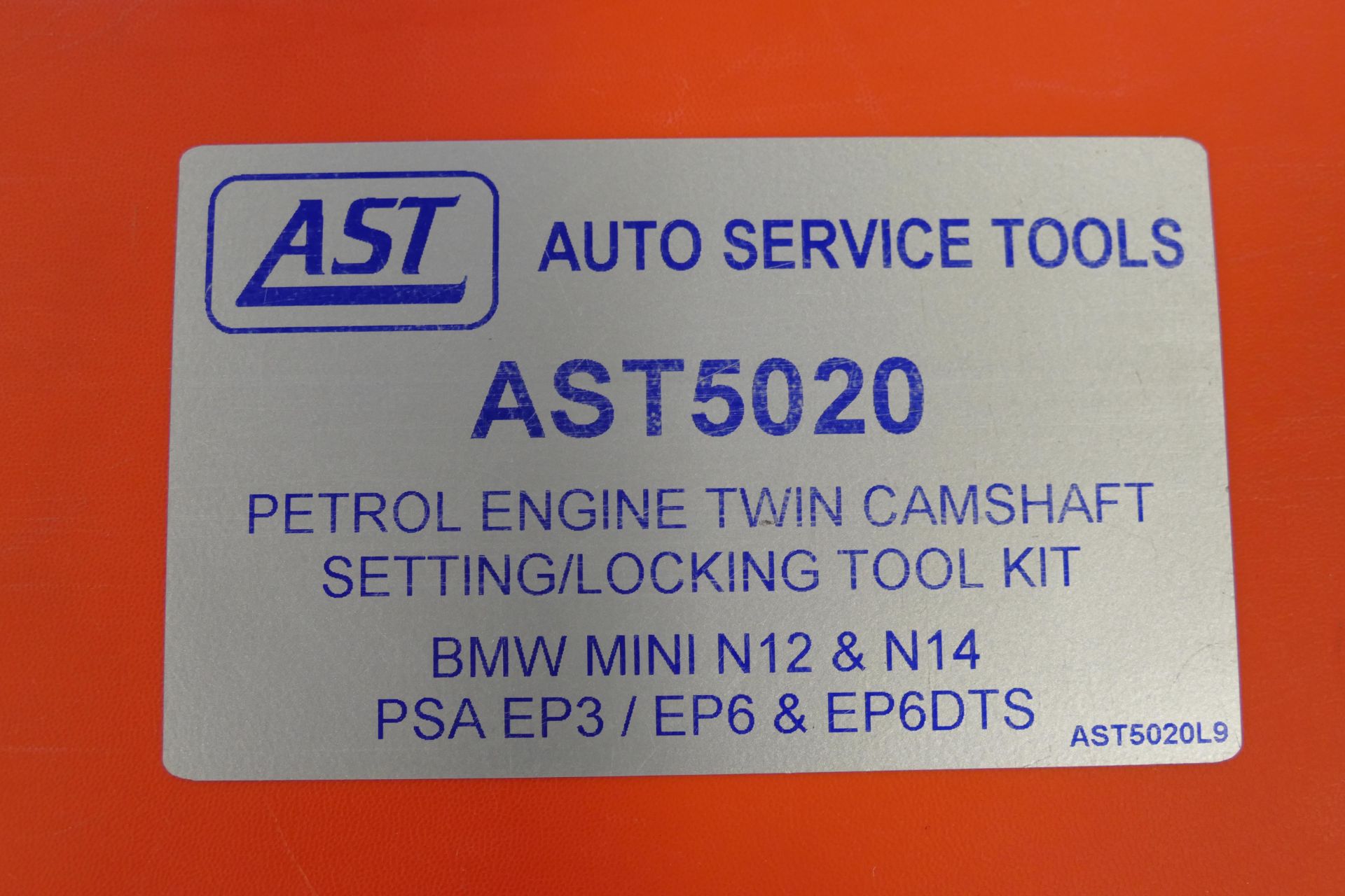 AST Tools Ltd AST5020 Petrol Engine Twin Cam Shaft Setting/ Locking Tool Kit (BMW Mini N12 and - Image 2 of 2