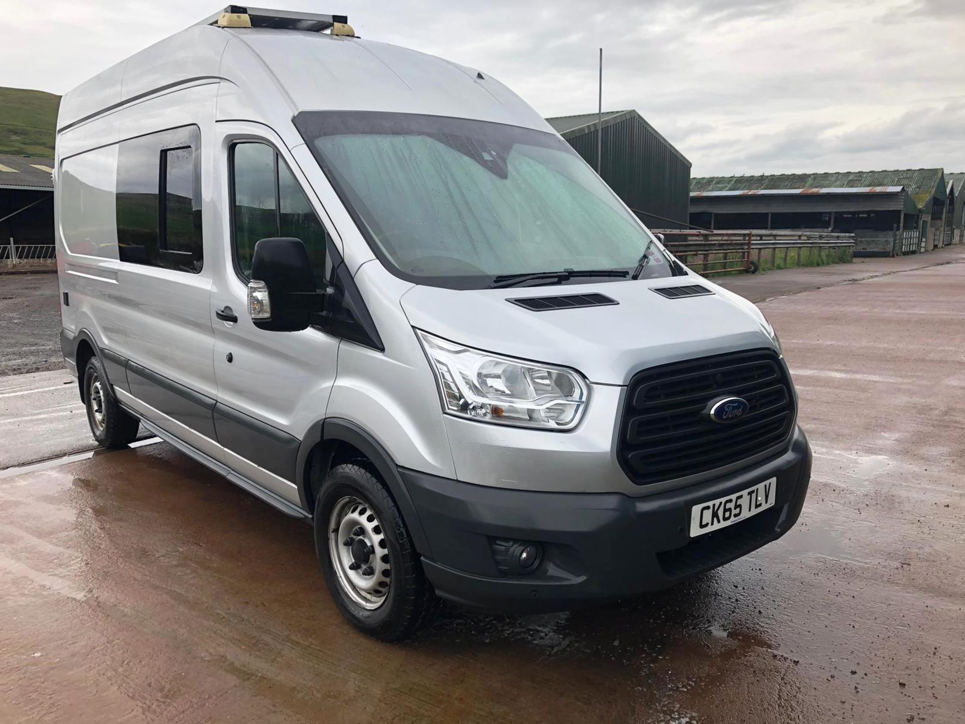 Extra Lot - Ford TRANSIT 350 2.2 TDCi 155PS EURO 5 FOUR WHEEL DRIVE HIGH ROOF UNIQUE TRAVELLING WORK