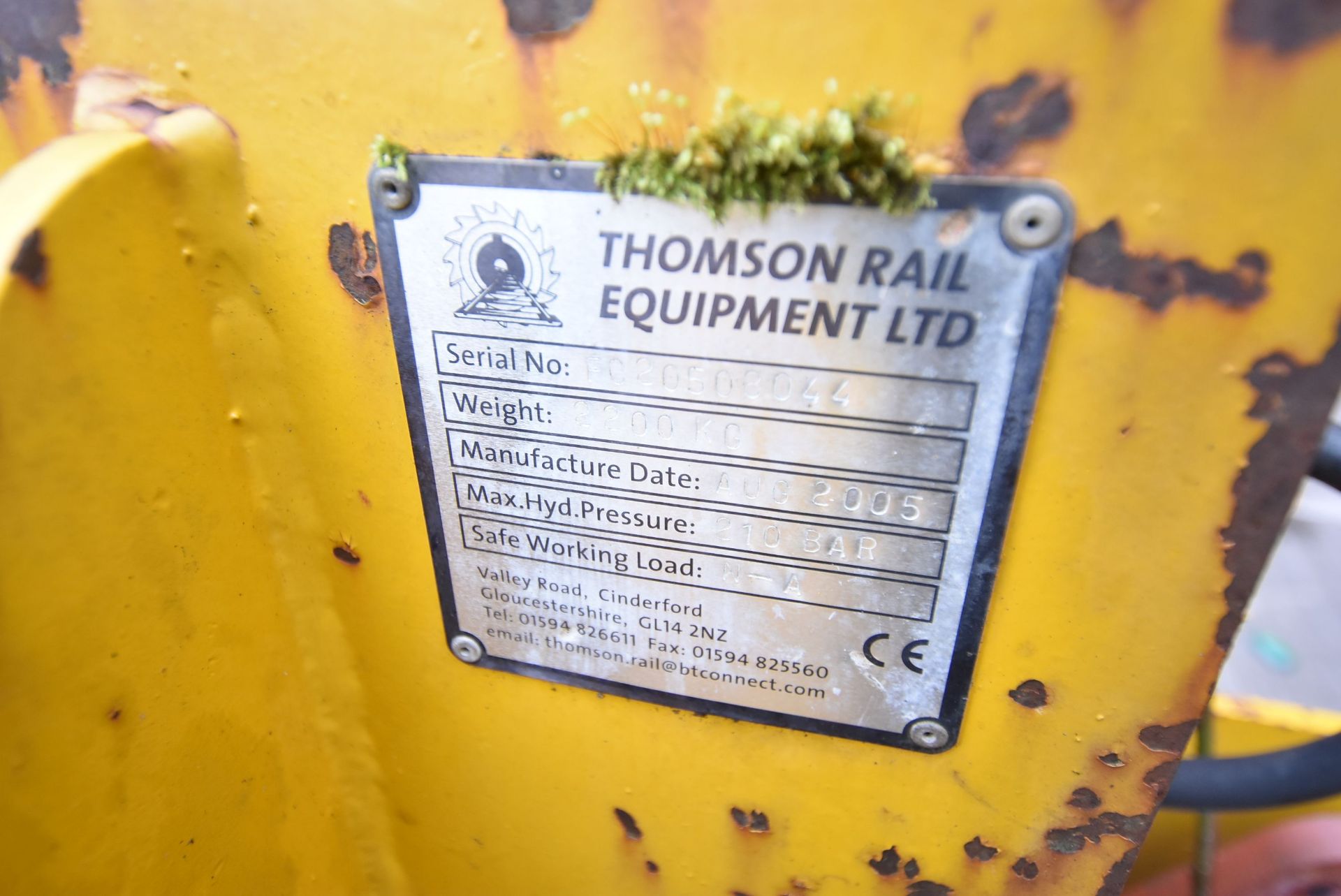 Thompson Hydraulic Fast Clipper, serial no. FC20508044, year of manufacture 2005, plant no. - Image 6 of 6