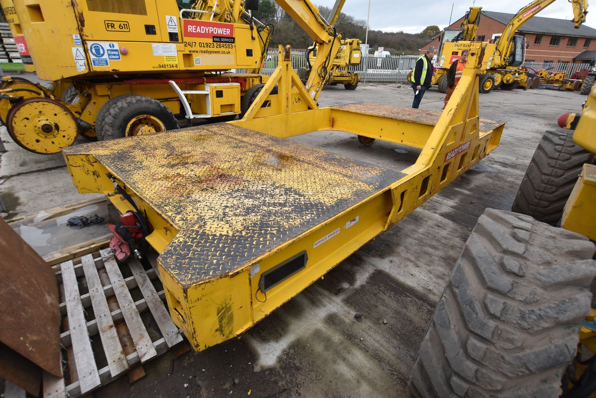 Rexquote T9 12 tonne payload DRUM RAIL TRAILER, (type 0A), year of manufacture understood to be - Image 3 of 11