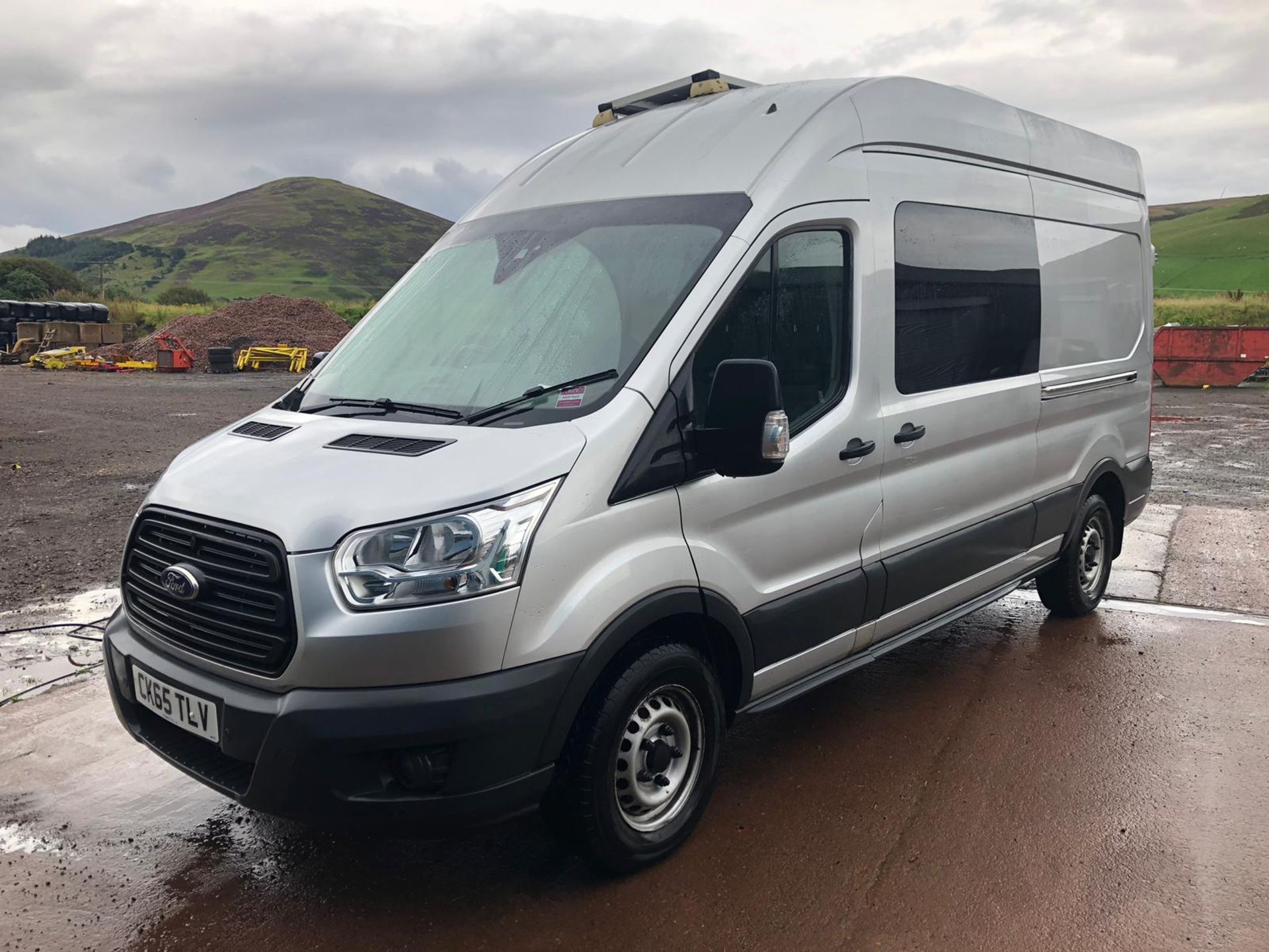 Extra Lot - Ford TRANSIT 350 2.2 TDCi 155PS EURO 5 FOUR WHEEL DRIVE HIGH ROOF UNIQUE TRAVELLING WORK - Image 5 of 33