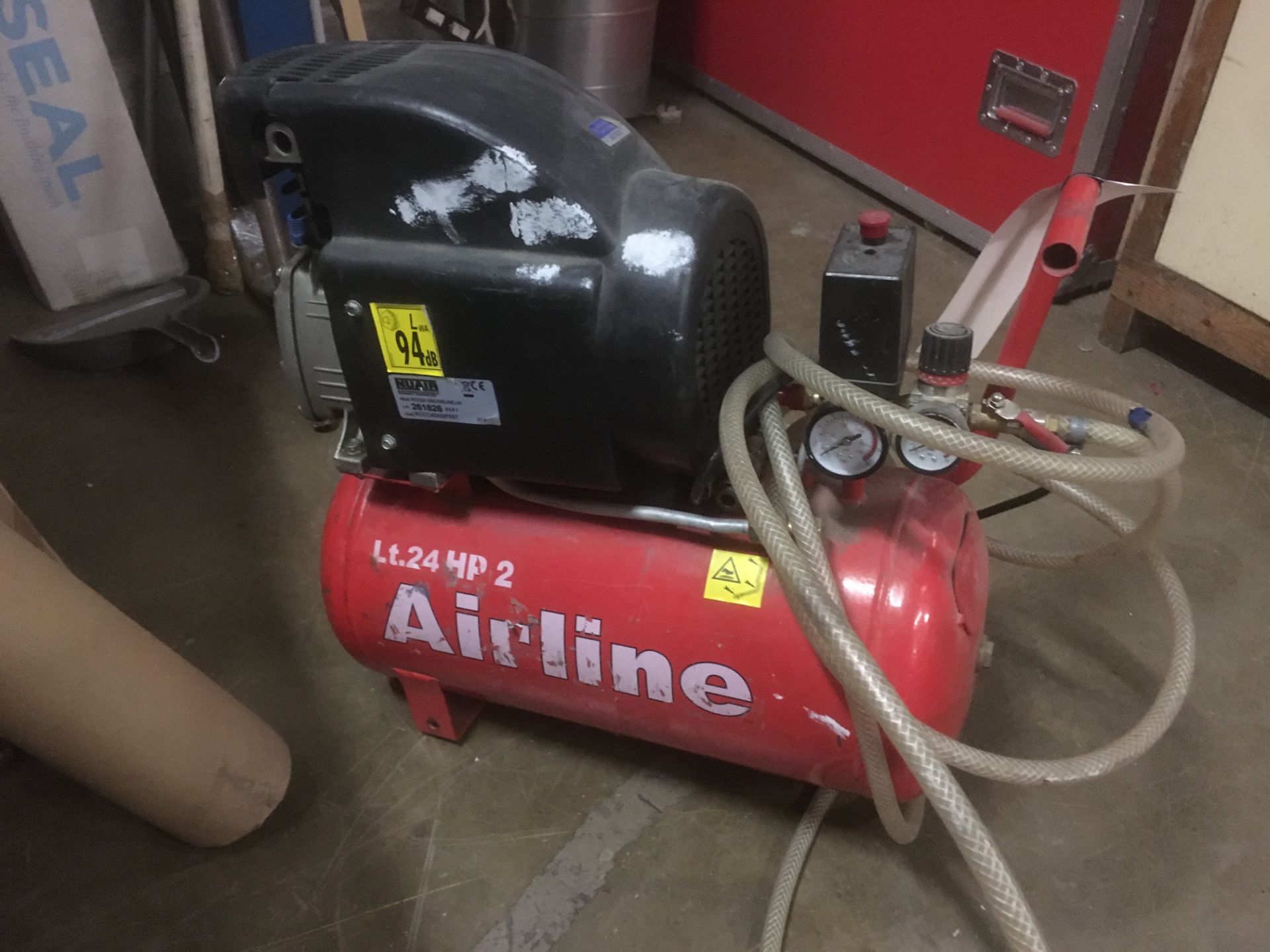 Nuair RC2/24 CM2 Air-line Portable Air Compressor, - Image 2 of 3