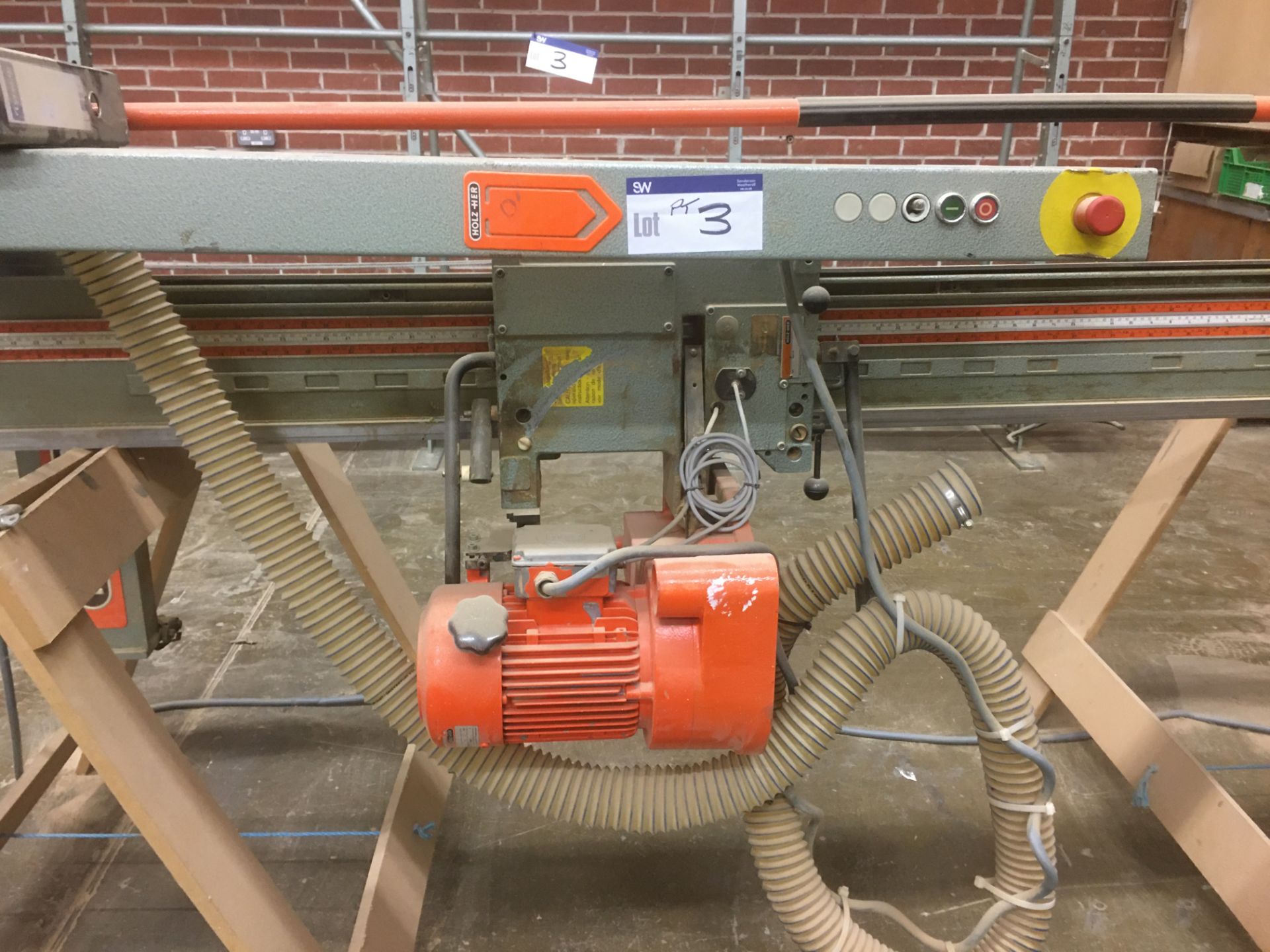 Holzher 1265 Super Cut Wall Saw, serial no. 1503/8 - Image 2 of 3