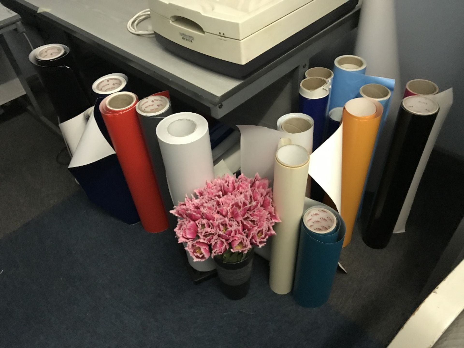 Approx. 35 Various Part Rolls Coloured Vinyl, 640m - Image 2 of 3