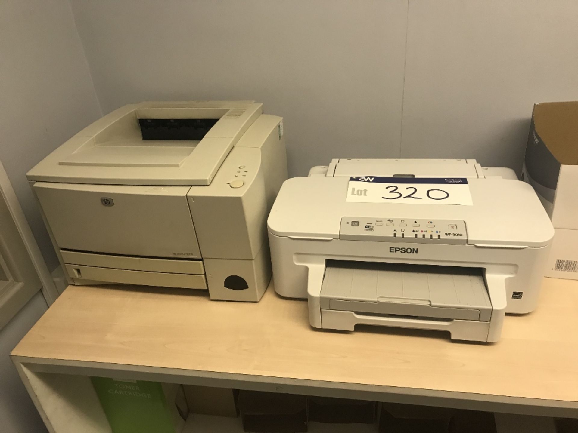 Epson WF-3010 Printer, with HP LaserJet 2200 print