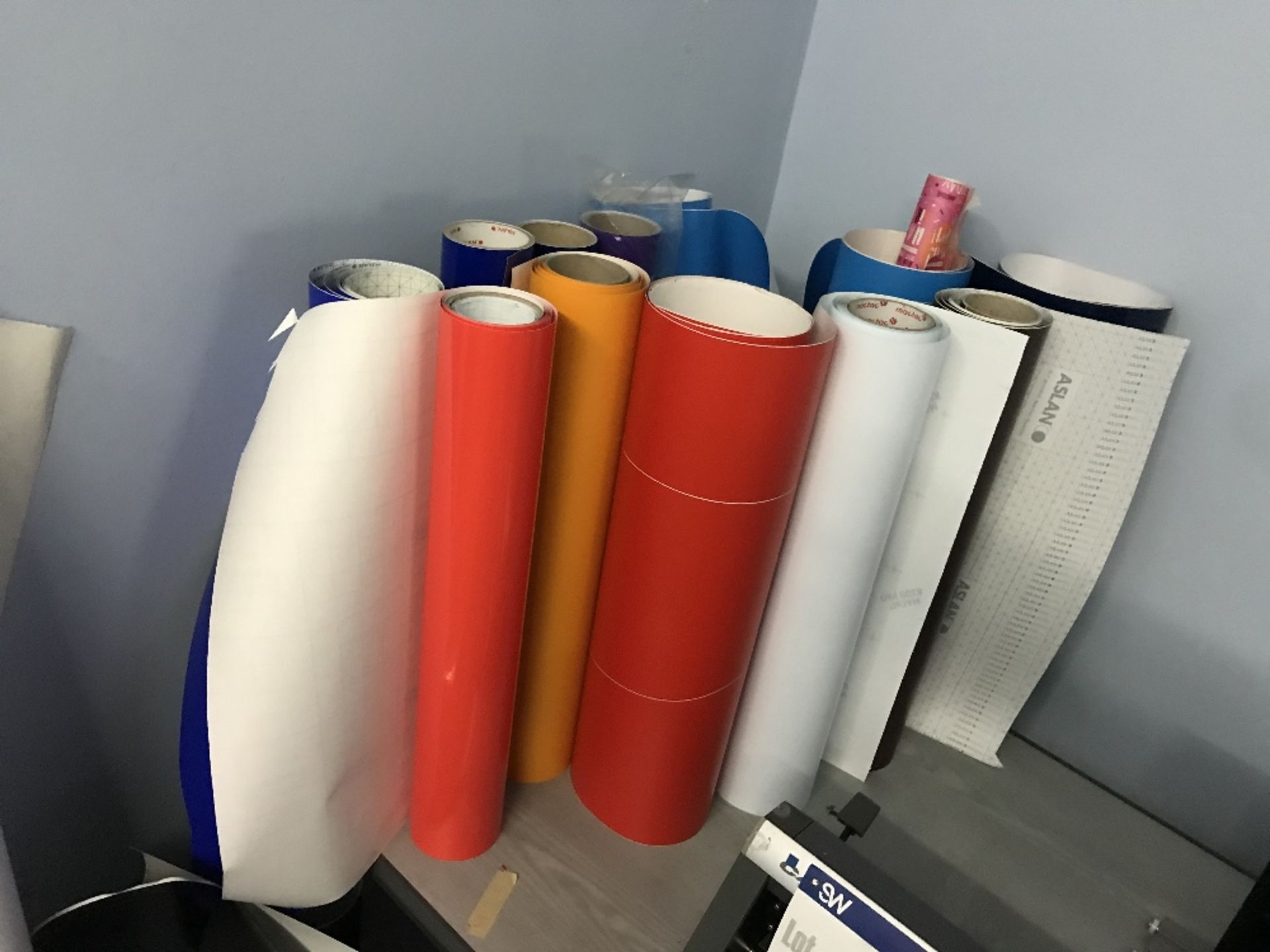 Approx. 35 Various Part Rolls Coloured Vinyl, 640m - Image 3 of 3